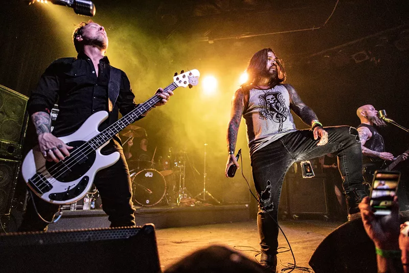 Image: Let the bodies hit the floor. Drowning Pool is back Friday Night at The Rail Club Live!