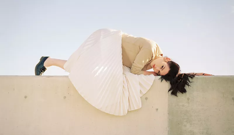 Image: Avant-pop star Lorelie K returns to the stage Thursday night for her first show since the start of the pandemic.
