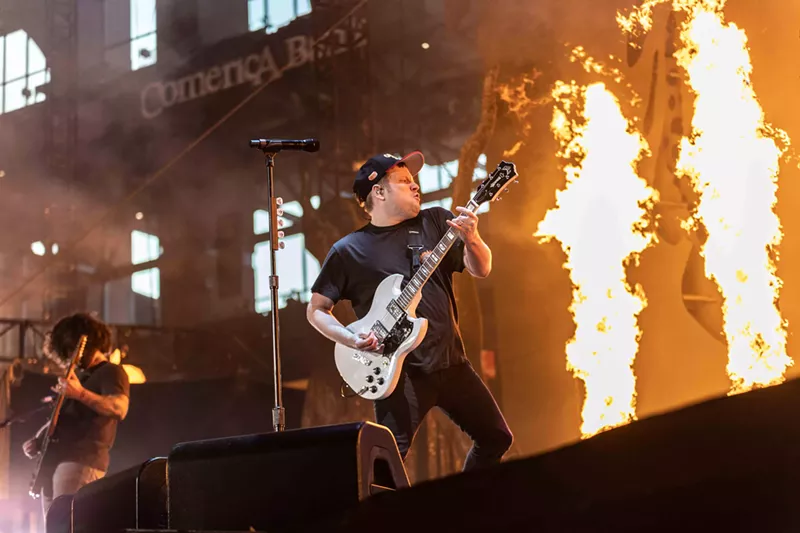 Image: Fall Out Boy plays Wednesday, June 28, at Dos Equis Pavilion.