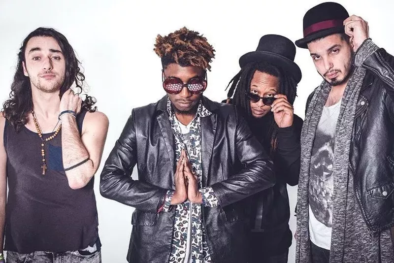 Image: Hip-hop soul group Cure for Paranoia plays Fort Worth's Tilt Vision Art Gallery this Saturday.
