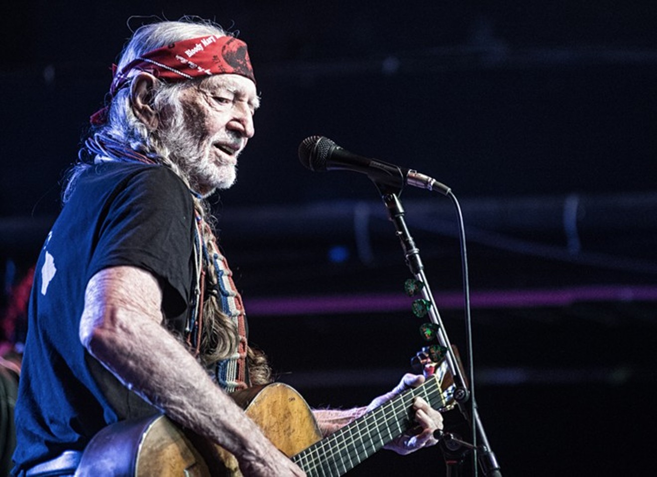 Willie Nelson plays Billy Bob's in Fort Worth.
