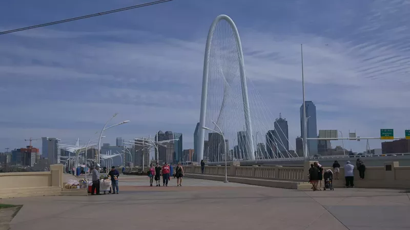 Image: The Ronald Kirk Bridge is as perfect as its view.