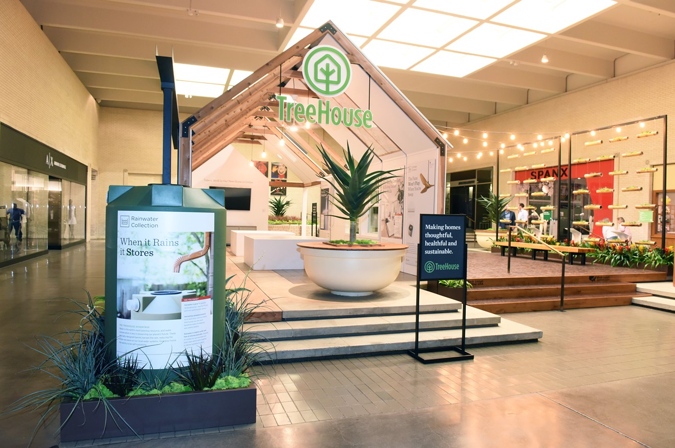 TreeHouse's "Home of the Future" pop-up is on display at NorthPark through May 31.
