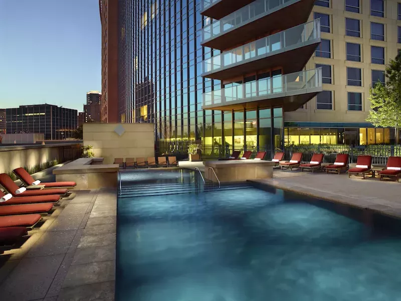Image: The Omni Fort Worth is conveniently located in the heart of downtown.
