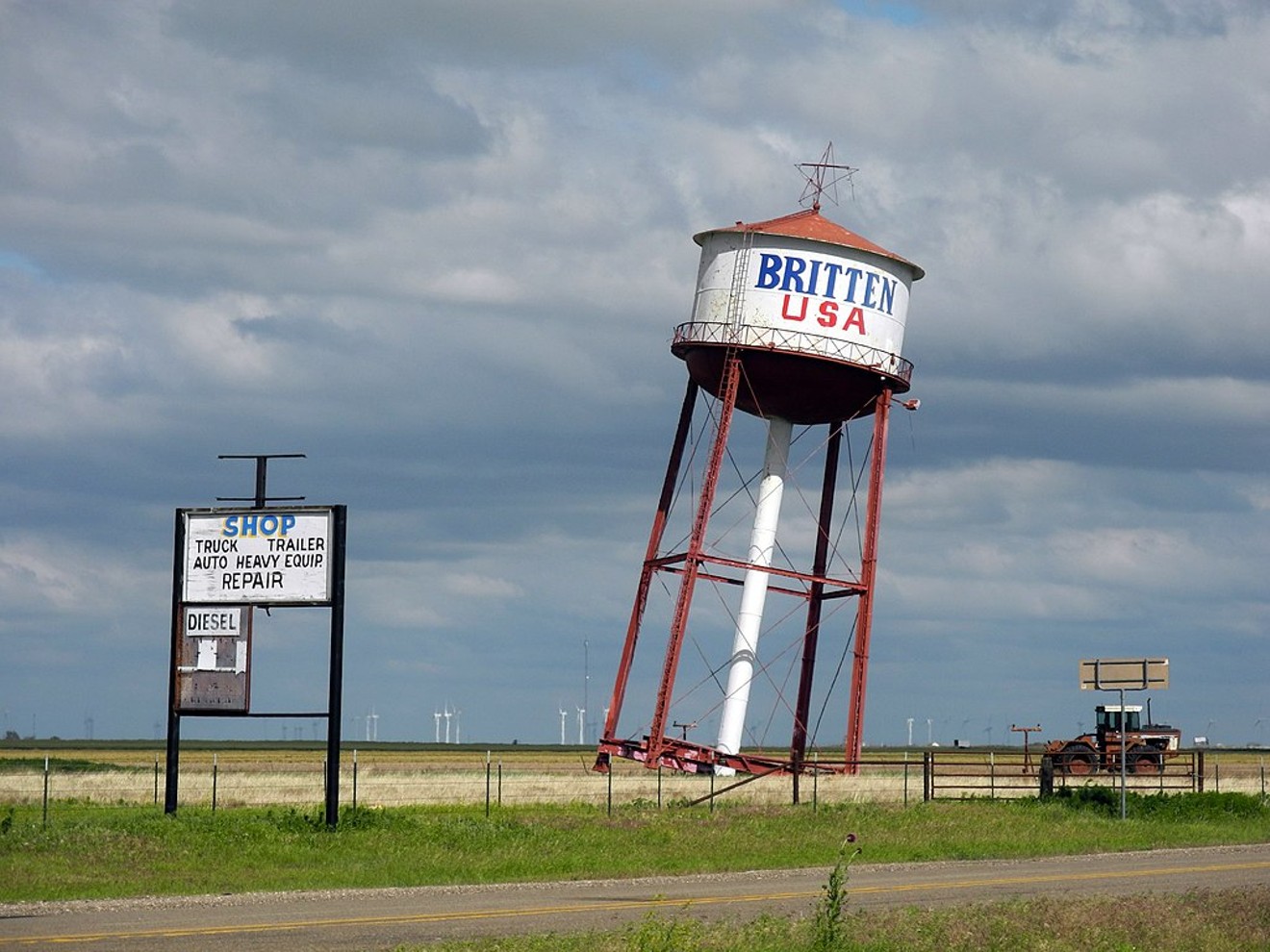 The Leaning Tower of Texas is one of many roadside attractions around the state.