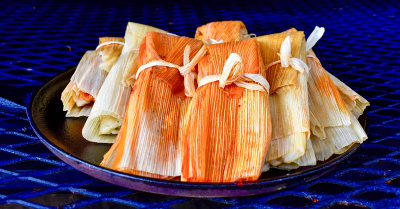 Image: Tamales from Pecan Lodge