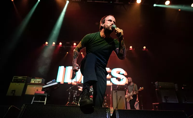 Image: Joe Talbot from IDLES loves you.