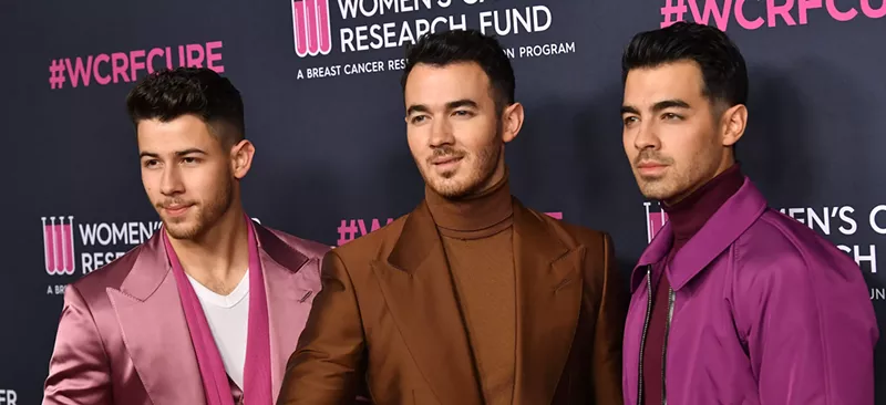 Image: They may all be married now, but the mature Jonas Brothers are still making bops.