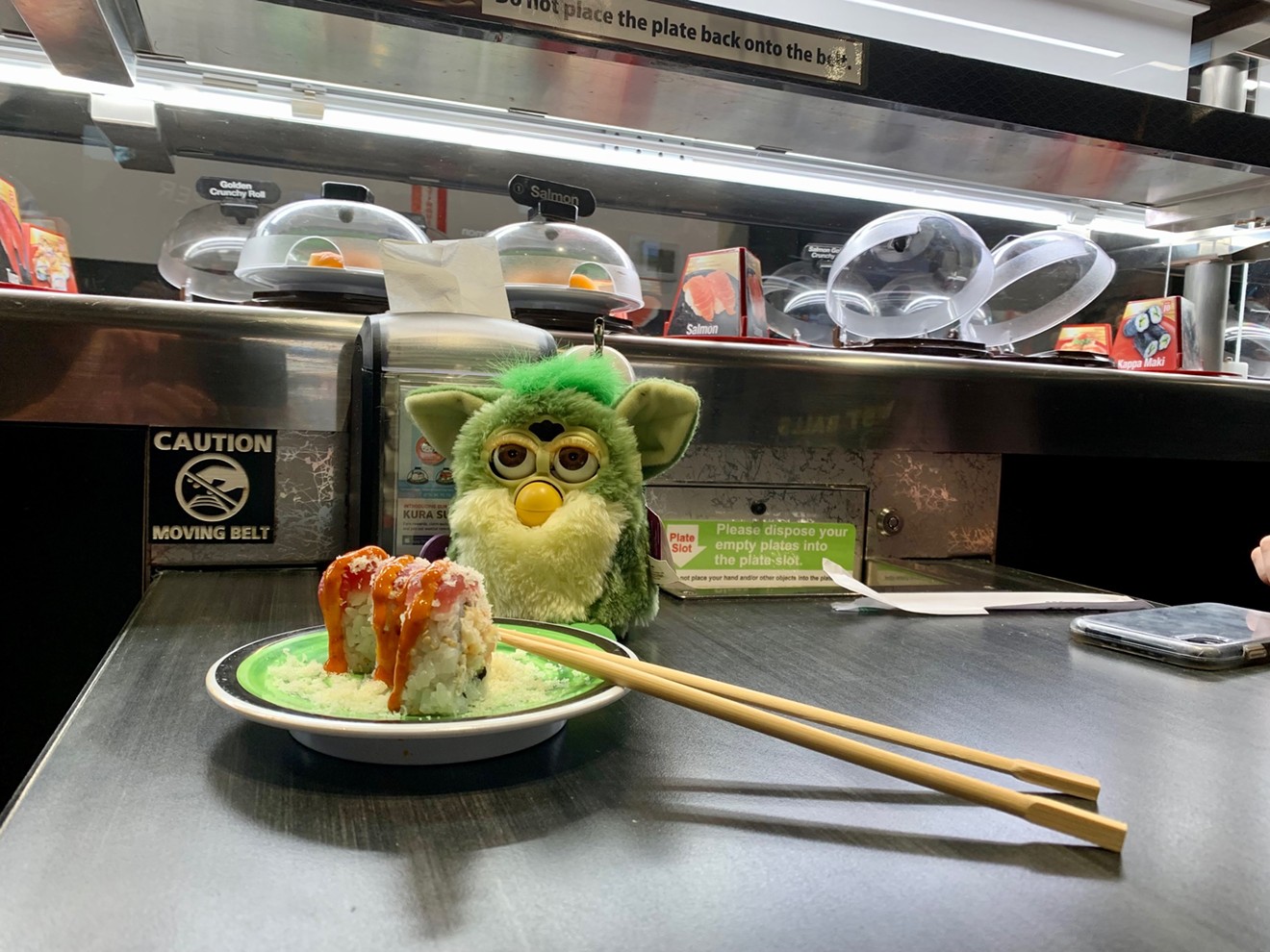 Kura Revolving Sushi Bar is ready for those in a high-tech mood.