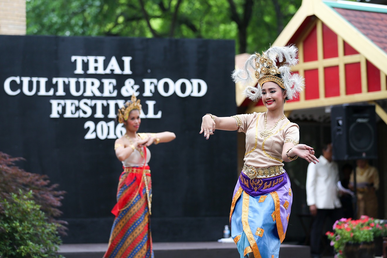 The Thai Culture and Food Festival returns to the Buddhist Center of Dallas this weekend. Food items like pad Thai and chicken satay range from $1 to $7.