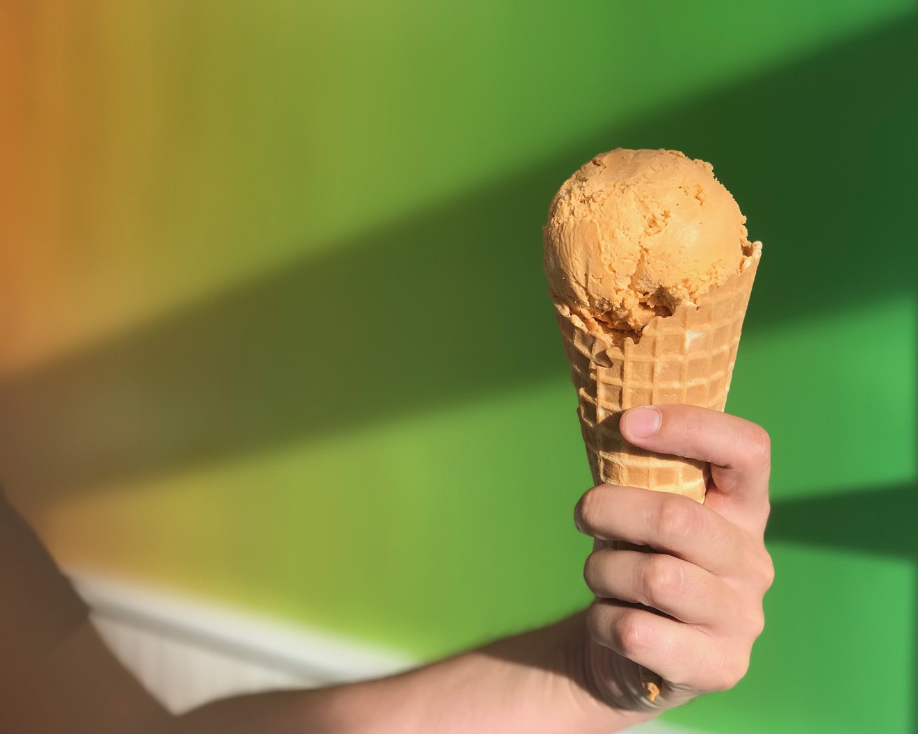 This is not your average ice cream cone.