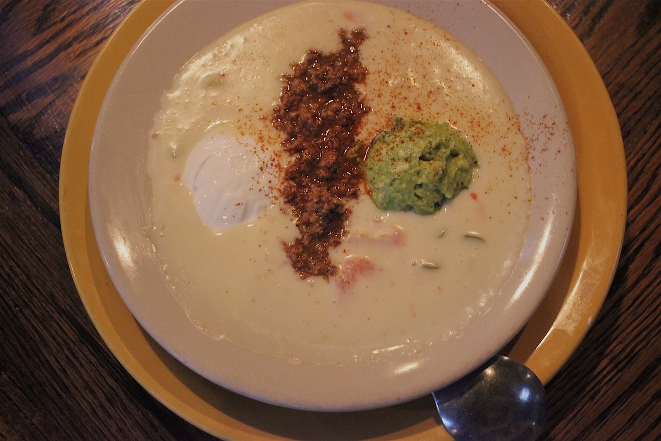 Any queso worthy of a weekly visit had to be on our list.