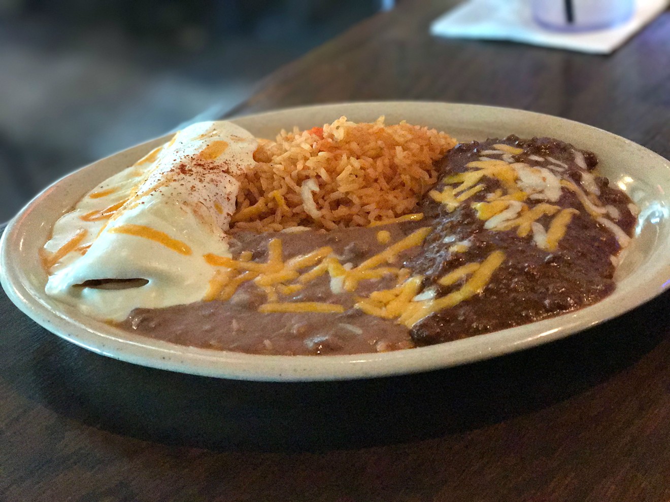 The enchiladas at E Bar are delicious without weighing you down, which is no small feat in the world of Tex-Mex.