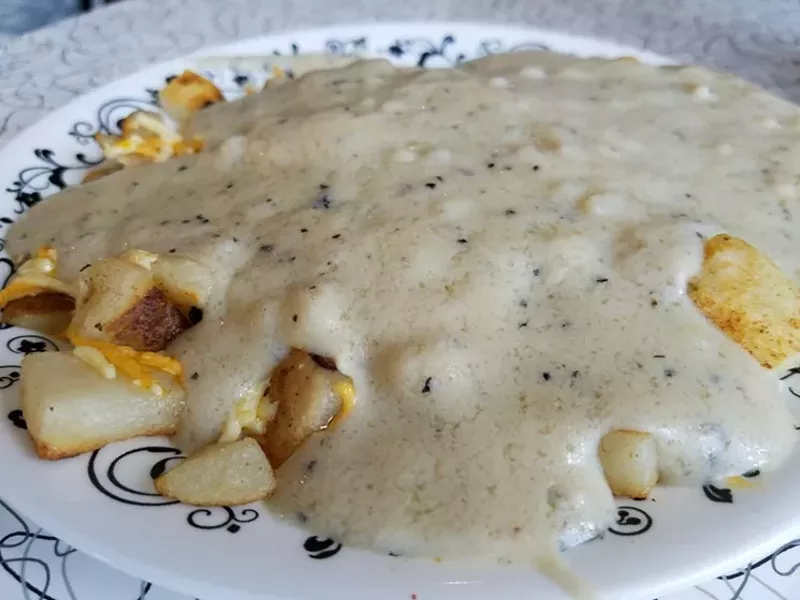 Image: It's all (vegan) gravy, baby.