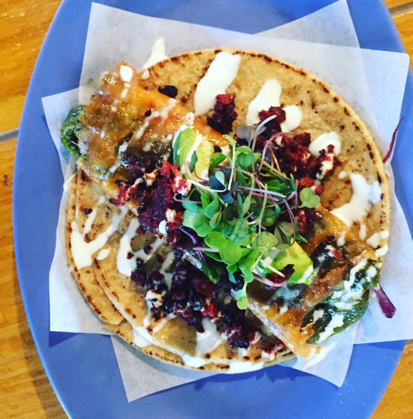 Tacos Mariachi's Vickie Oh is downright dreamy — and only available on Wednesdays.