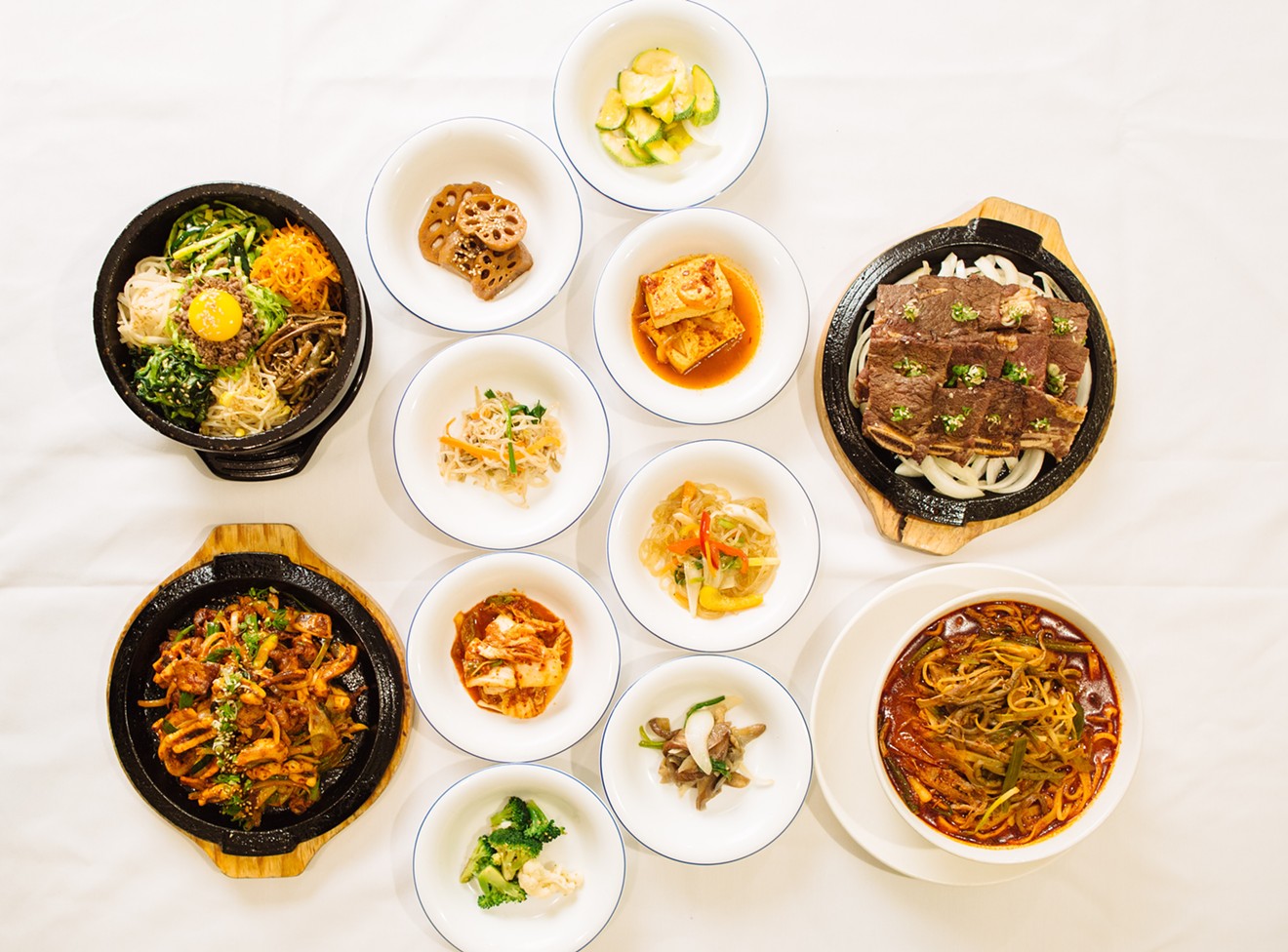When you go to Sura Korean Bistro, go hungry.