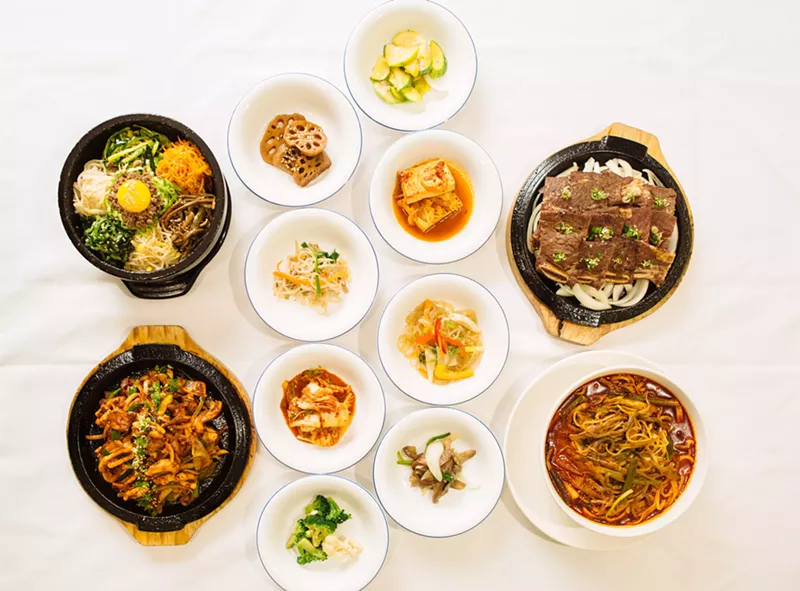 Image: When you go to Sura Korean Bistro, go hungry.