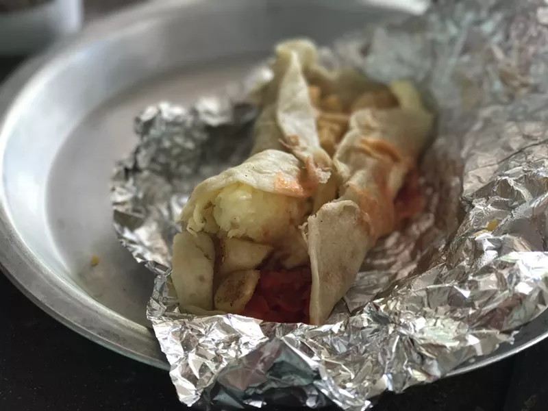 Image: Bolsa Mercado's $2.50 breakfast tacos are as good as an on-the-go breakfast can get.