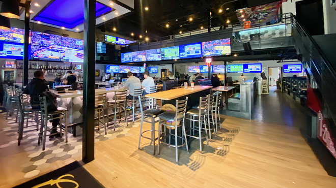 Christie's in Dallas is a big sports bar and a great place to watch the Super Bowl.