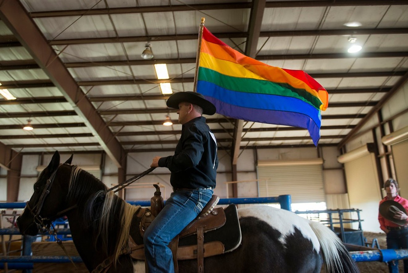 The gay rodeo is coming to town.