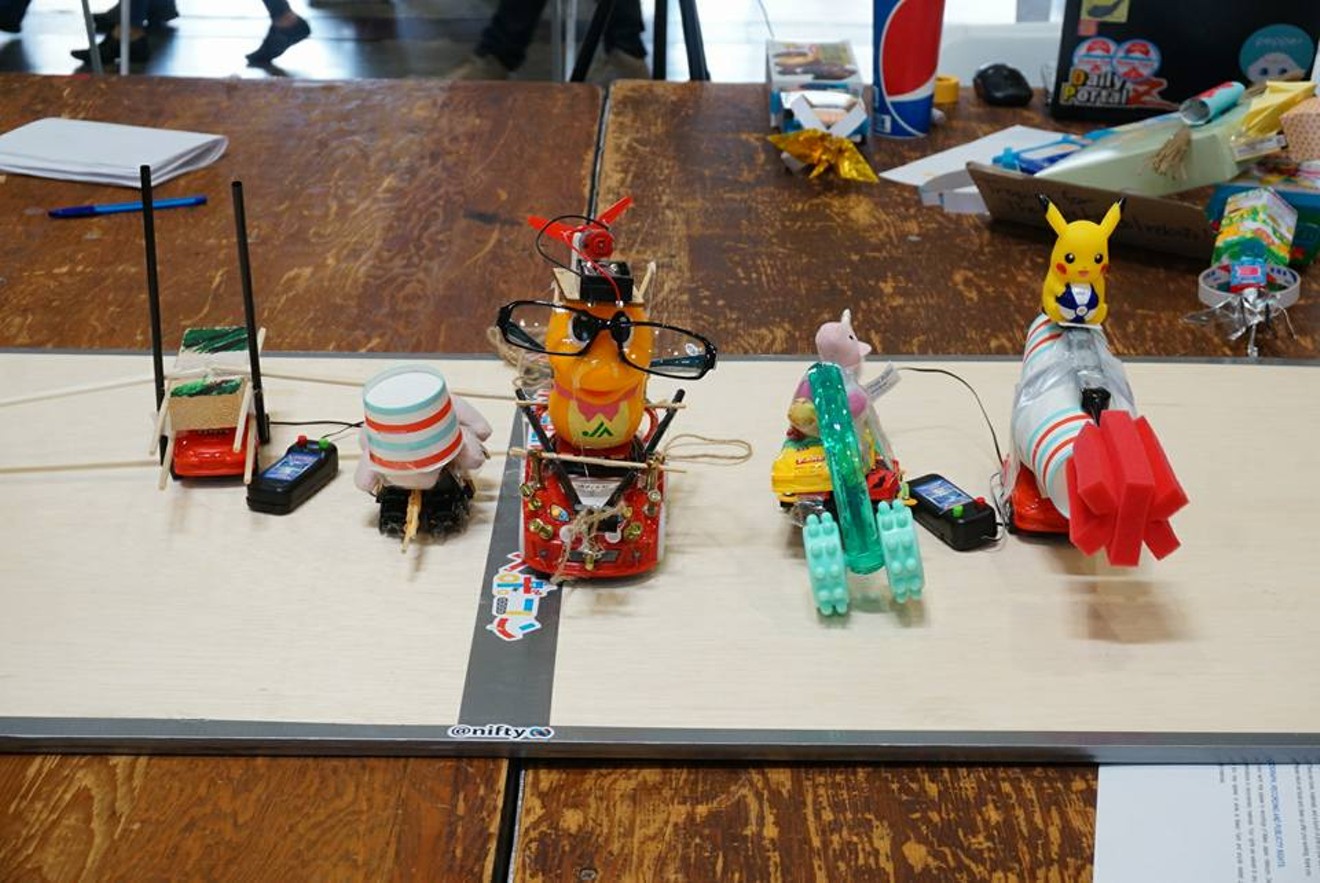 Build robots and pit them against each other in a battle to the death at Hebocon Saturday.