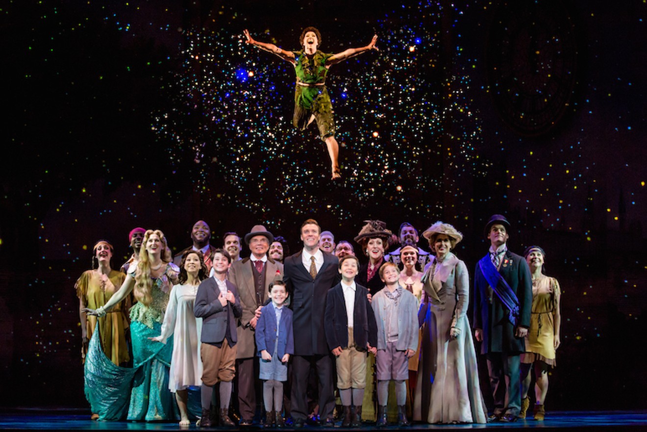 See Peter Pan take flight during Finding Neverland at the Winspear Opera House through Sunday, July 23.