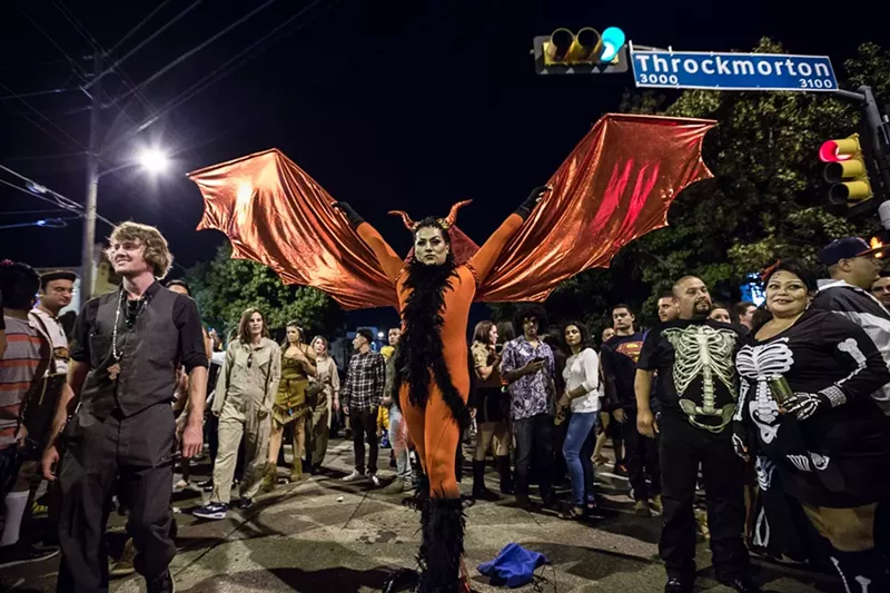 Image: The Oak Lawn Halloween Block Party brings out the costume A-game on Saturday night.
