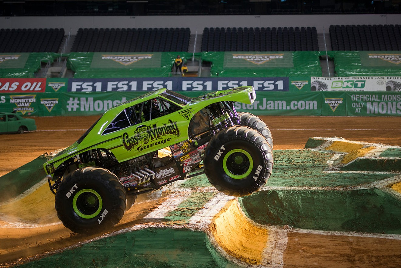 The Gas Monkey Garage truck at last year's Monster Jam