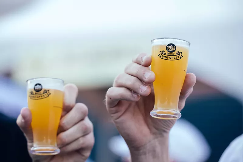 Image: Dallas Observer's annual Brewfest takes place at the Dallas Farmers Market on Saturday.