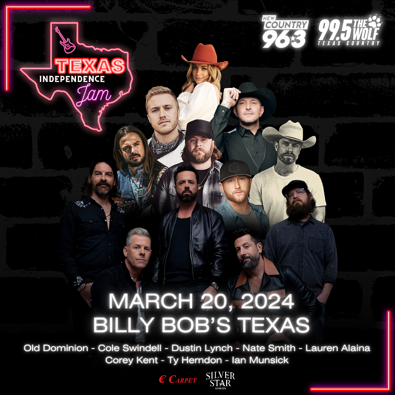 Texas Independence Jam in Fort Worth Announces 2024 Lineup Dallas