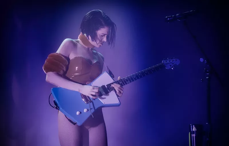 Image: St. Vincent's song "Marrow" is about someone who feels broken, possibly literally.