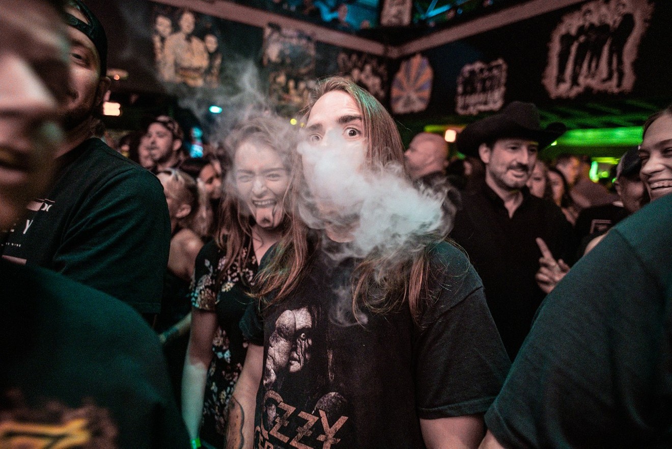 Nice try, tourist. But the vaping cancels out the Ozzy T-shirt.