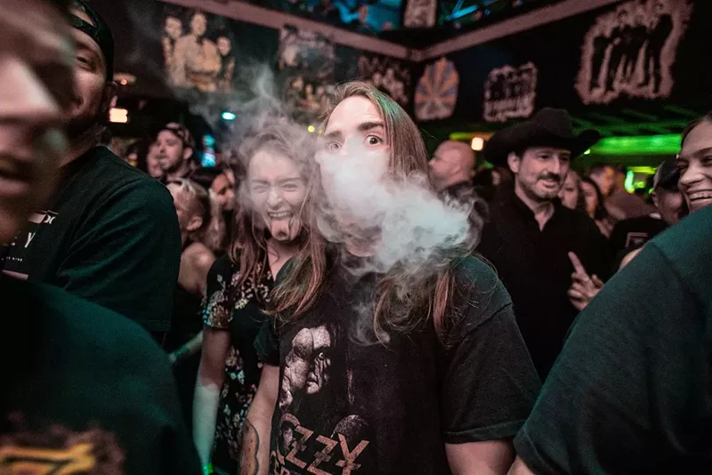 Image: Nice try, tourist. But the vaping cancels out the Ozzy T-shirt.