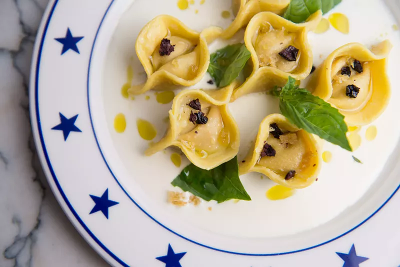 Image: Veal ragu cappelloni at The Charles is one of the reasons Dallas is in a golden age of pasta.