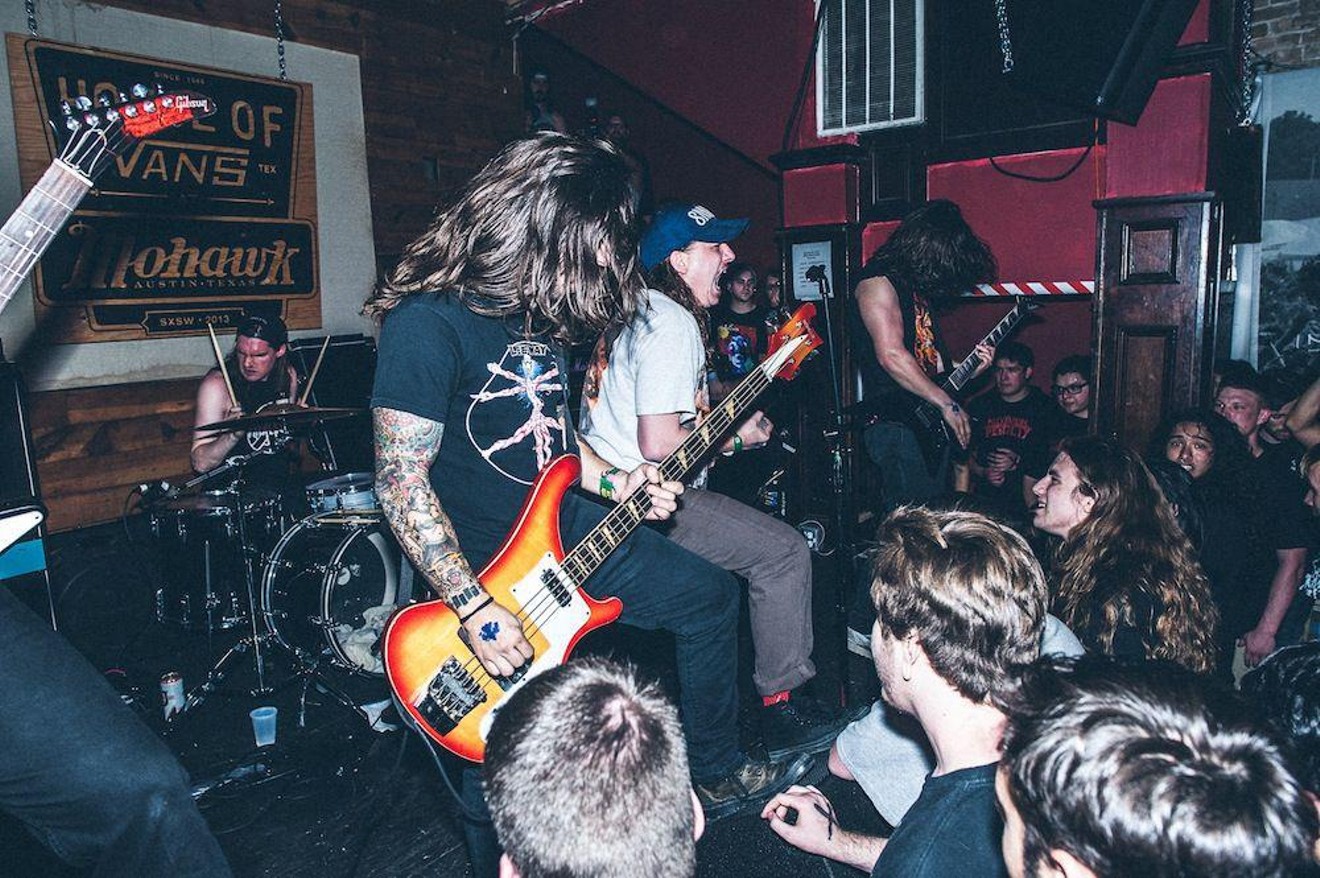 Power Trip play the Mohawk in Austin during 2013's SXSW.