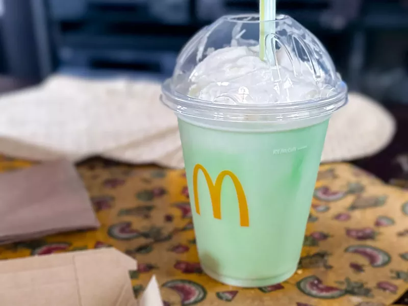 Image: The Shamrock Shake. What a long, strange trip it's been...