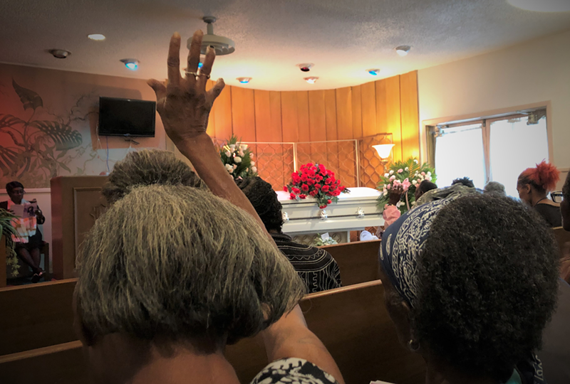 A South Dallas Congregation Says Farewell to Victim of Car Wash