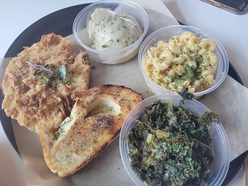 Image: Home-cooking at Vegan Food House.