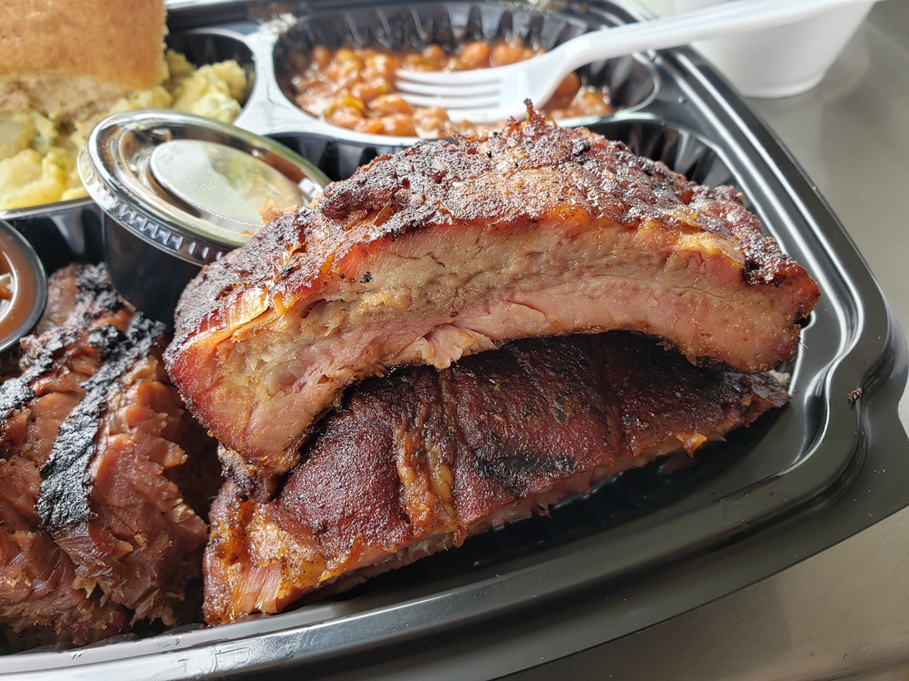 The ribs at Off the Bone Barbeque definitely qualify as art as well as a must-have culinary stop.