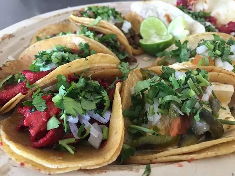 Image: This beginner-friendly taco crawl is perfect for Dallas visitors and lifers alike. Trompo, pictured here, is a must.