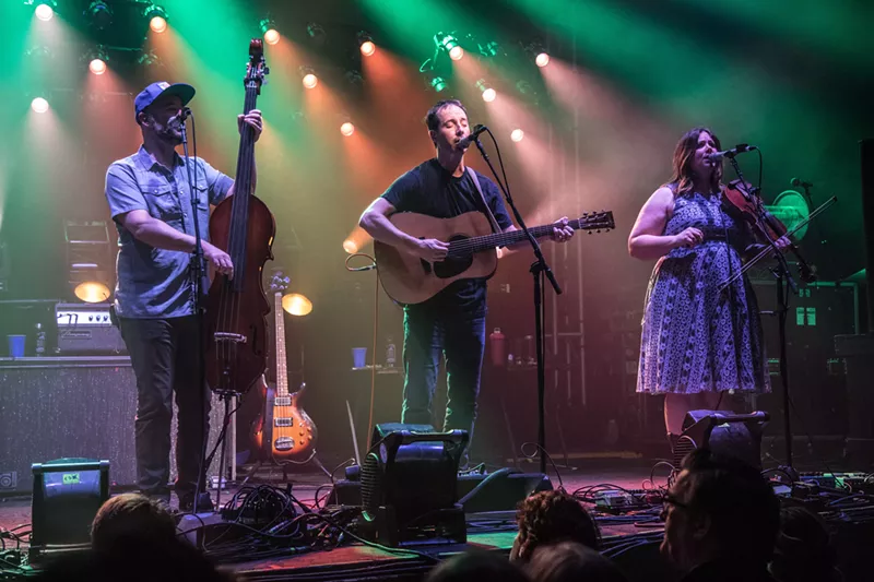 Image: Yonder Mountain performed Saturday night at Granada Theater.