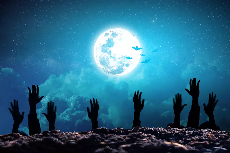 Image: Who's up for a party this Halloween? Raise your hand.