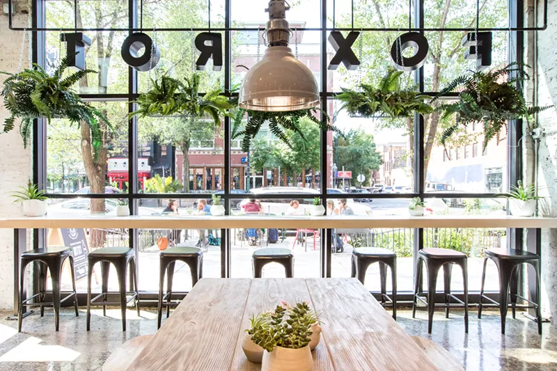 Image: Foxtrot's Chicago location; the Denver location of the delivery market opens next week.