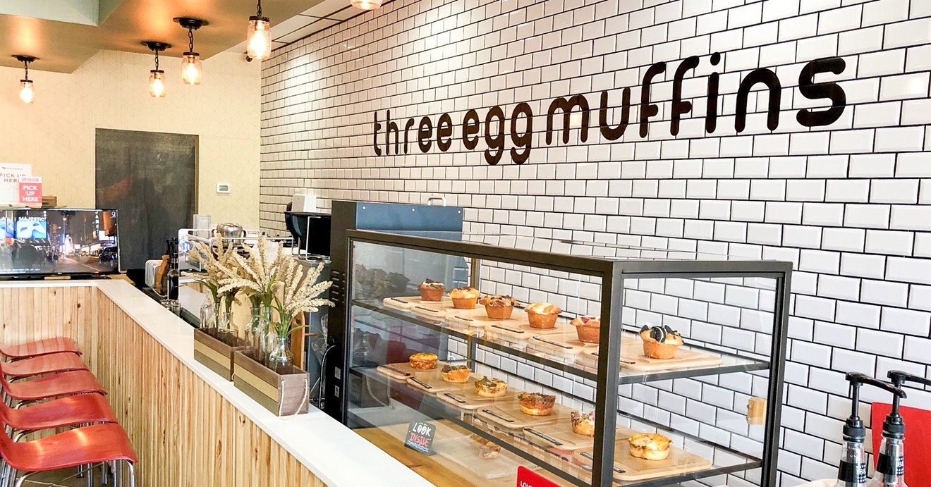 Three Egg Muffins has both savory and sweet options, none of which will cost you more than $3.