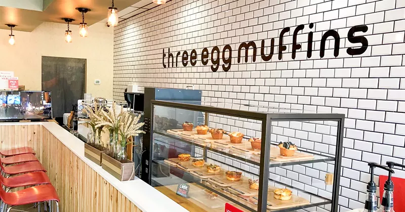 Image: Three Egg Muffins has both savory and sweet options, none of which will cost you more than $3.
