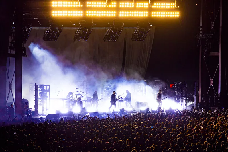 Image: Nine Inch Nails is the show you have to be at this weekend, so splurge on those resale tickets.