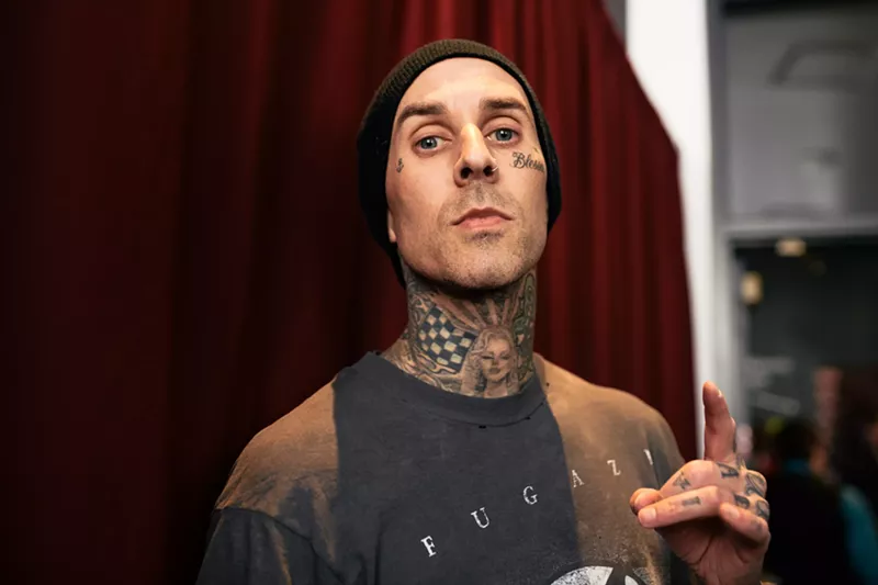 Image: When he's not getting his thumb sucked by Kourtney, Travis Barker is out leading the pop-punk revival.