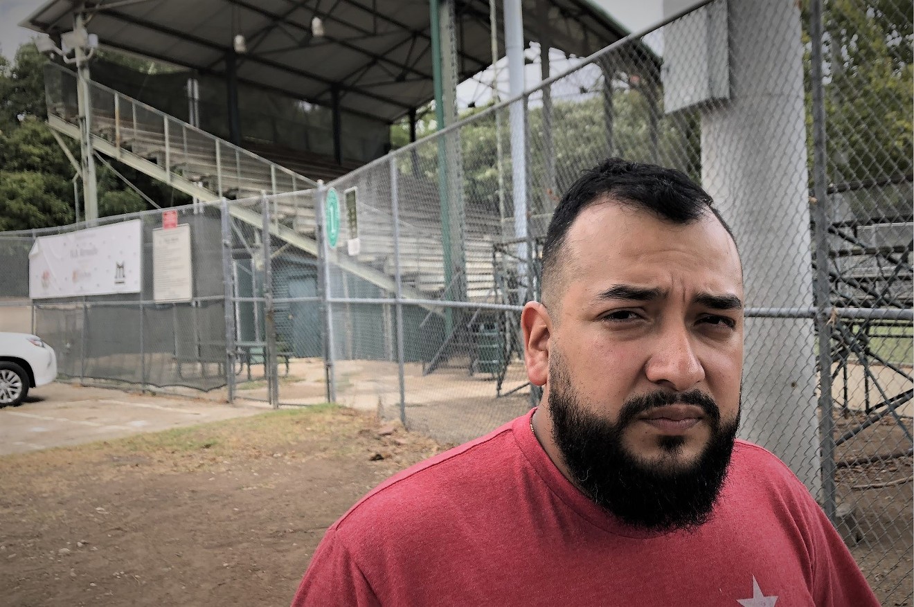 Park Board member Jesse Moreno doesn't think privatizing the Reverchon ball field is a bad idea per se. He just wants a look at the numbers.