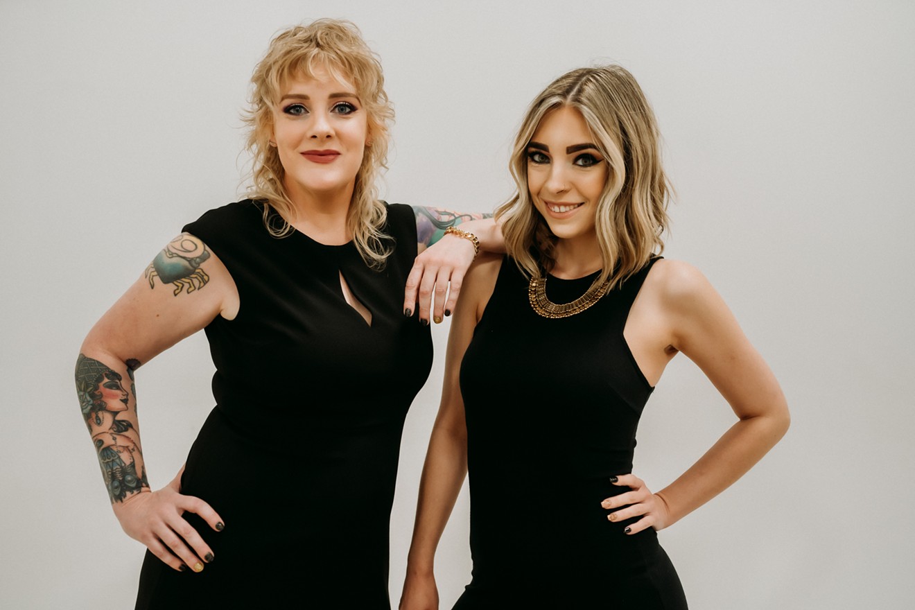 Badass ladies indeed. Podcasters Lawrie Wallace (left) and Jessica Weckherlin have inspired a whole lot of wellness.