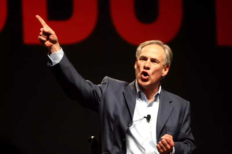 Image: Texas Gov. Greg Abbott: Get out there and save the economy, Texas.